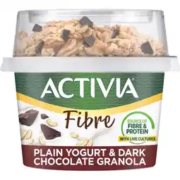 Iceland Activia Chocolate & Granola Gut Health Breakfast Yoghurt Pot 165g offer