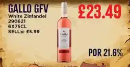 Bestway GALLO GFV White Zinfandel offer