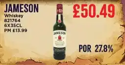 Bestway JAMESON Whiskey offer