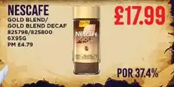 Bestway NESCAFE Gold blend/ gold blend decaf offer