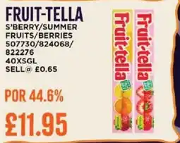 Bestway FRUIT-TELLA S'berry/summer fruits/berries offer