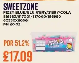 Bestway SWEETZONE Fizzy blue/blu r'bry/s'bry/cola offer