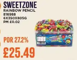 Bestway SWEETZONE Rainbow pencil offer