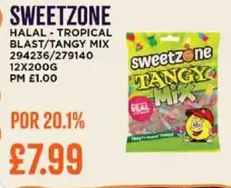Bestway SWEETZONE Halal - tropical blast/tangy mix offer