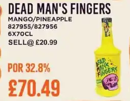Bestway DEAD MAN'S FINGERS Mango/pineapple offer