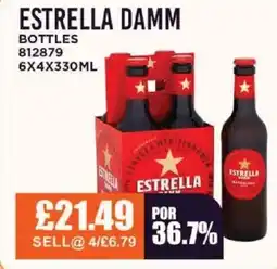 Bestway ESTRELLA DAMM Bottles offer