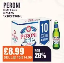 Bestway PERONI Bottles offer