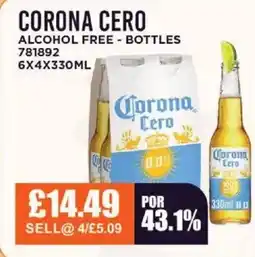 Bestway CORONA CERO Alcohol free - bottles offer