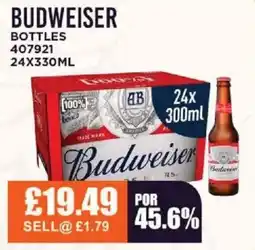 Bestway BUDWEISER Bottles offer