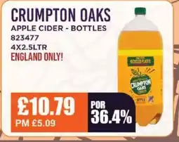 Bestway CRUMPTON OAKS Apple cider-bottles offer