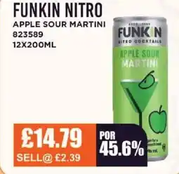 Bestway FUNKIN NITRO Apple sour martini offer