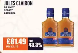 Bestway JULES CLAIRON Brandy offer