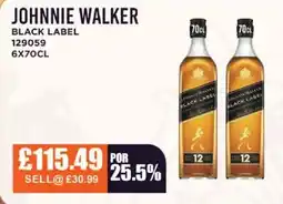 Bestway JOHNNIE WALKER Black label offer