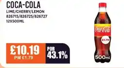 Bestway COCA-COLA Lime/cherry/lemon offer