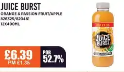 Bestway JUICE BURST Orange & passion fruit/apple offer