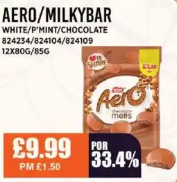 Bestway AERO/MILKYBAR White/p'mint/chocolate offer