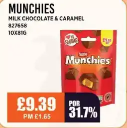 Bestway MUNCHIES Milk chocolate & caramel offer