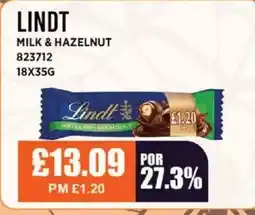 Bestway LINDT Milk & hazelnut offer