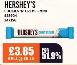 Bestway HERSHEY'S Cookies 'n' creme - mini offer