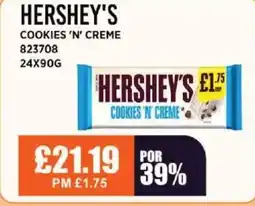 Bestway HERSHEY'S Cookies 'n' creme offer