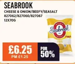 Bestway SEABROOK Cheese & onion/beefy/seasalt offer