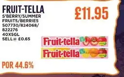 Bestway FRUIT-TELLA S'berry/summer fruits/berries offer