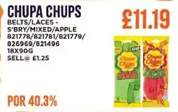 Bestway CHUPA CHUPS Belts/laces - s'bry/mixed/apple offer