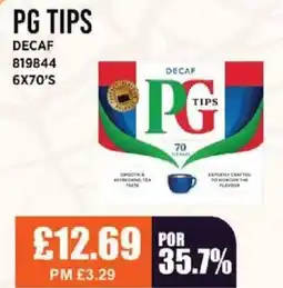 Bestway PG TIPS Decaf offer