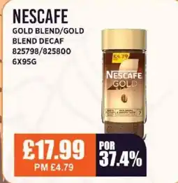 Bestway NESCAFE Gold blend/gold blend decaf offer