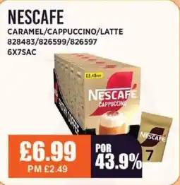 Bestway NESCAFE Caramel/cappuccino/latte offer