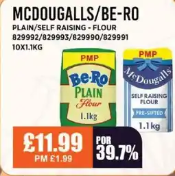 Bestway MCDOUGALLS/BE-RO Plain/self raising - flour offer