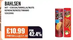 Bestway BAHLSEN Hit - cocoa/vanilla/nuts offer