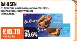 Bestway BAHLSEN C'leibniz milk/dark/orange/waffeletten offer