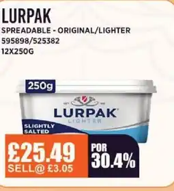 Bestway LURPAK Spreadable - original/lighter offer