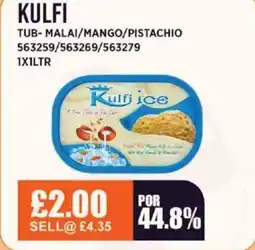 Bestway KULFI Tub-malai/mango/pistachio offer