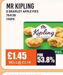 Bestway MR KIPLING 6 bramley apple pies offer
