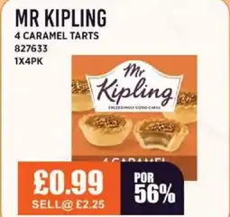 Bestway MR KIPLING 4 caramel tarts offer