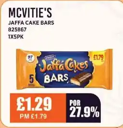 Bestway MCVITIE'S Jaffa cake bars offer