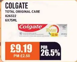 Bestway COLGATE Total original care offer