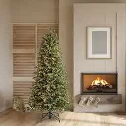 Costco 6.5 ft (1.98m) Pre-Lit Aspen Artificial Christmas Tree with 1200 Colour Changing Micro LED Lights offer