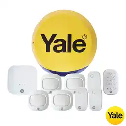 Costco Yale IA-320 10pc Sync Smart Home Alarm with x4 Motion Sensors and x3 Window/Door Sensors offer