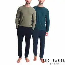Costco Ted Baker Mens Long Sleeve Lounge Set offer