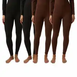 Costco 32 Degrees Heat Neo Plush Base Layer Legging 2 Pack offer
