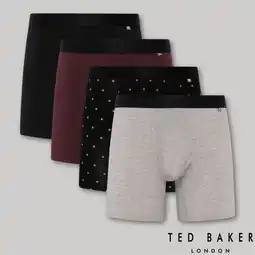 Costco Ted Baker Men's Boxers, 4 Pack offer