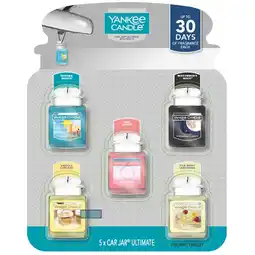 Costco Yankee Candle Car Jar Ultimate Air Freshener Variety - Pack of 5 offer