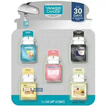 Costco Yankee Candle Car Jar Ultimate Air Freshener Variety - Pack of 5 offer