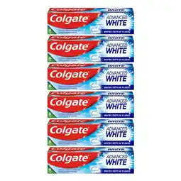 Costco Colgate Advanced White Toothpaste, 6 x 125ml offer