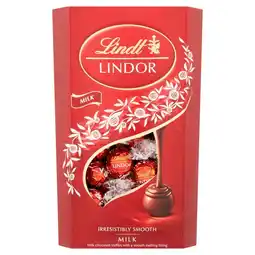 Costco Lindt Lindor Milk Chocolate Truffles, 600g offer