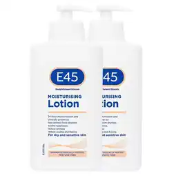 Costco E45 Lotion, 2 x 500ml offer