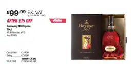 Costco Hennessy XO Cognac 70cl offer